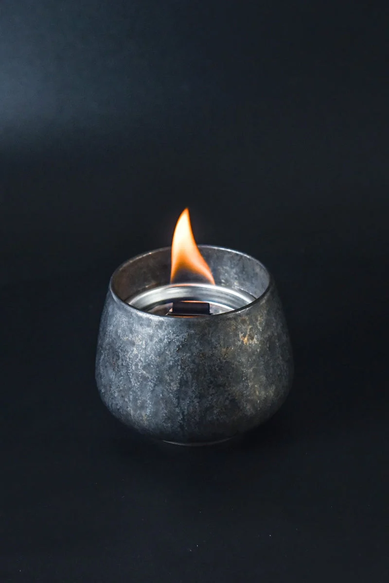 Pot, Ceramic Amber Small