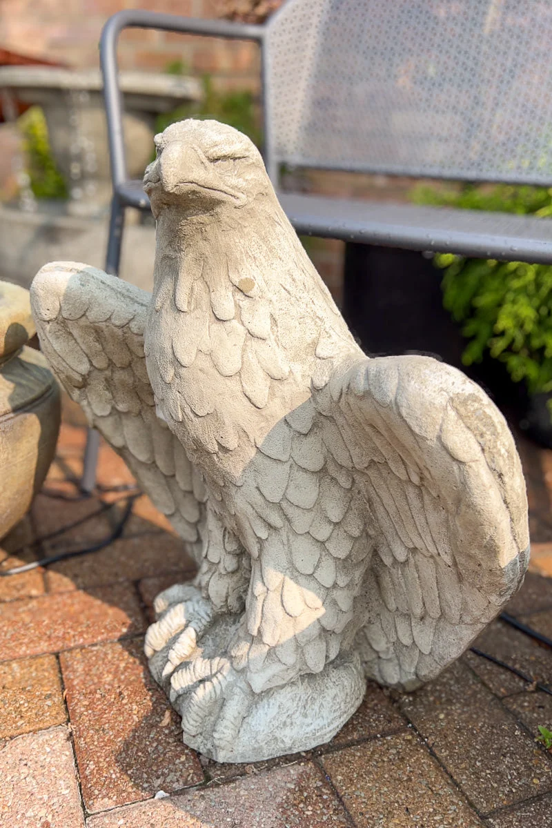 Campania Eagle Looking Right Statue GS - Image 2