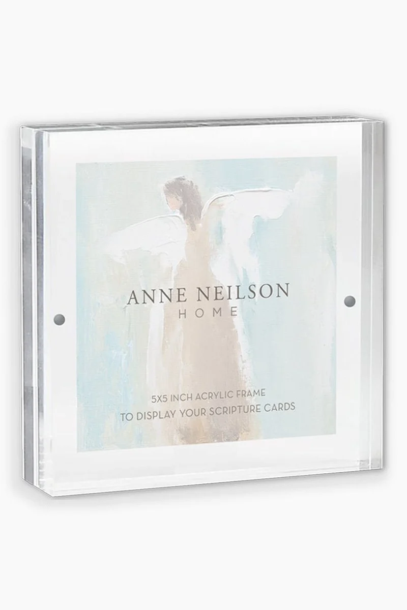 Anne Neilson 5x5 Acrylic Scripture Card Frame - Image 2