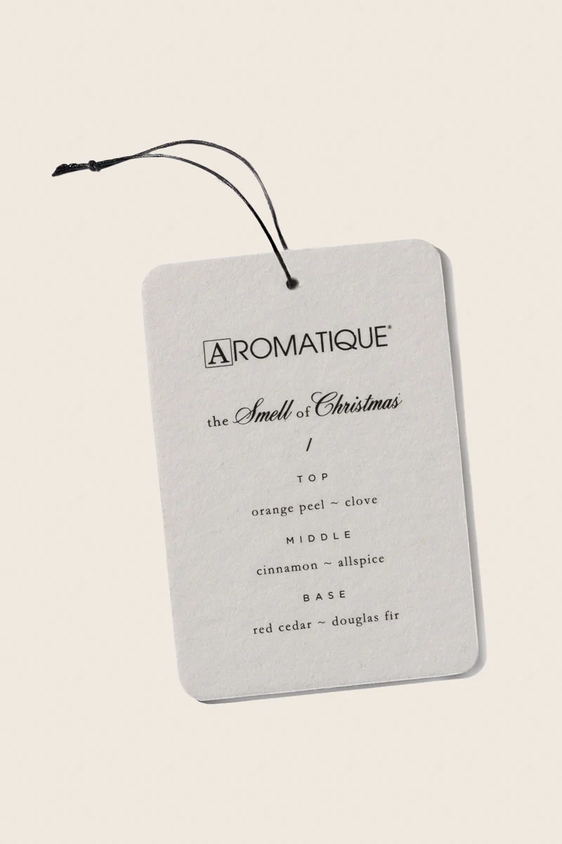 Aromatique The Smell of Christmas Aroma Card
