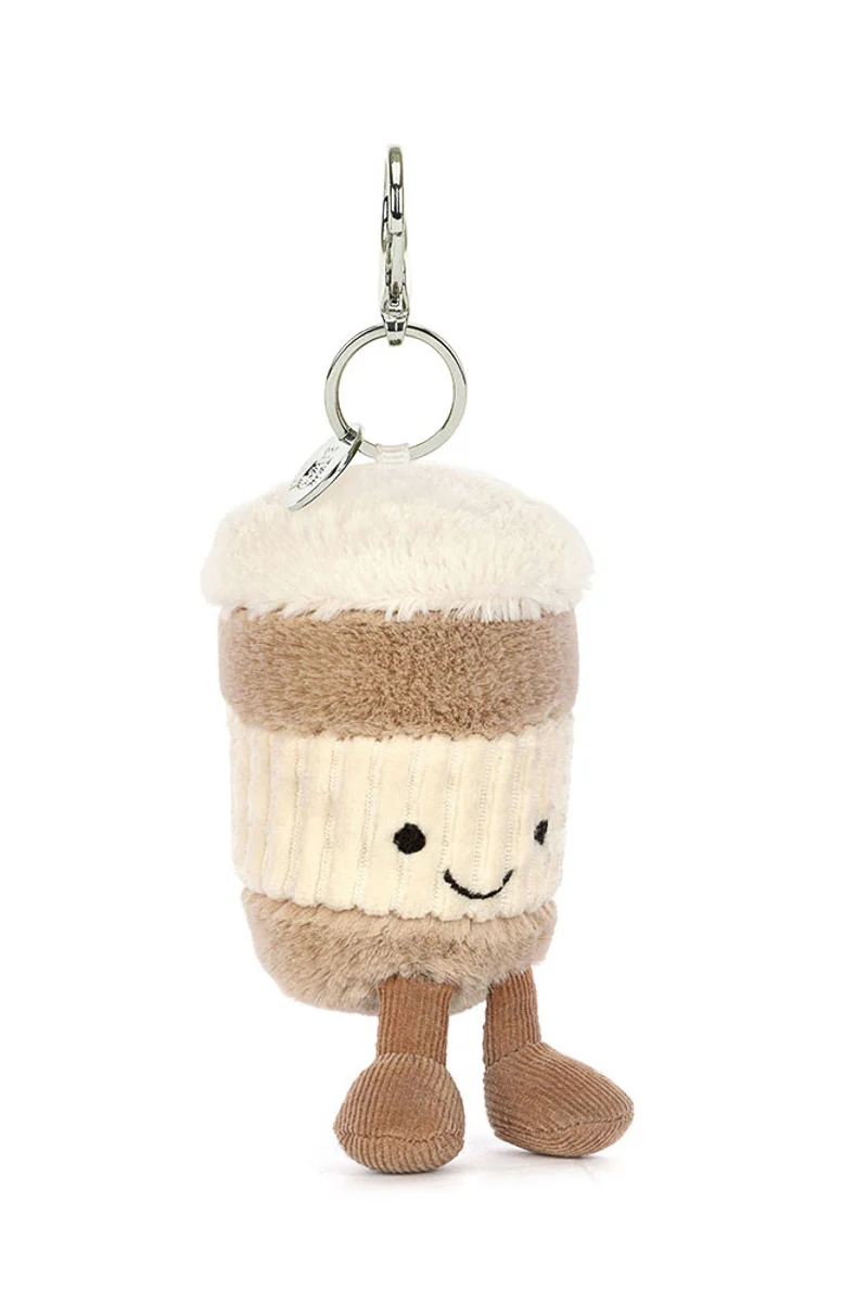 Jellycat Amuseables Coffee-To-Go Bag Charm - Image 2