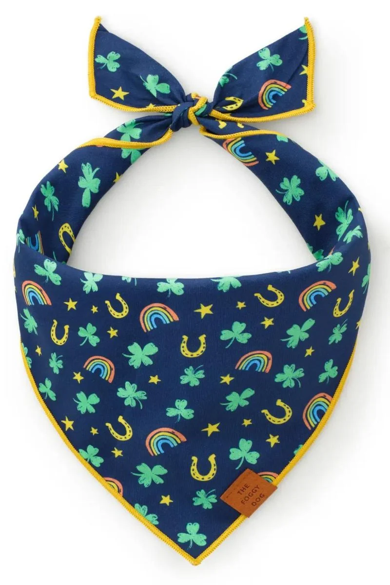 BANDANA, LUCKY PUP ST. PAT SM