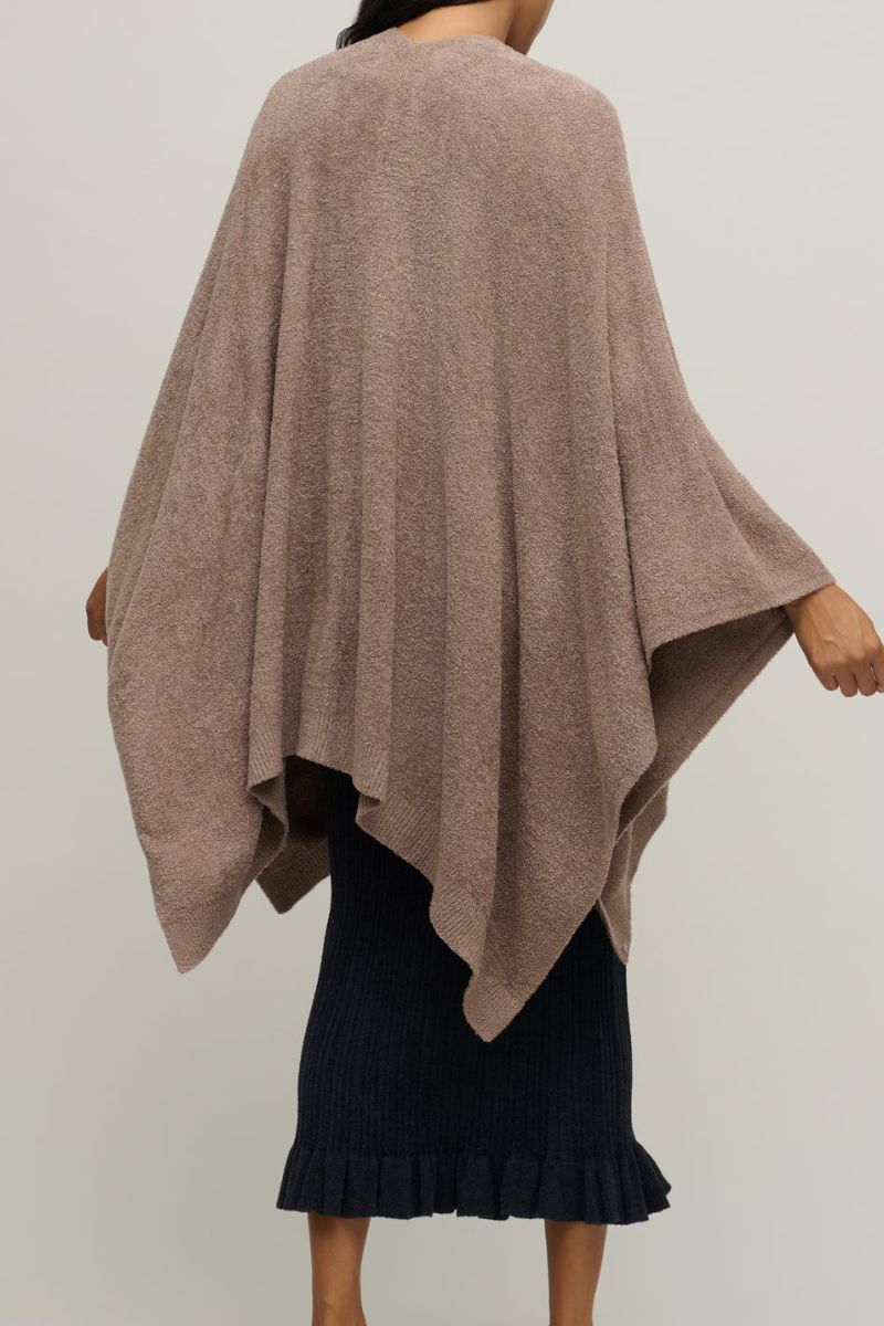 Barefoot Dreams CozyChic Lite Weekend Wrap Sable - Image 3