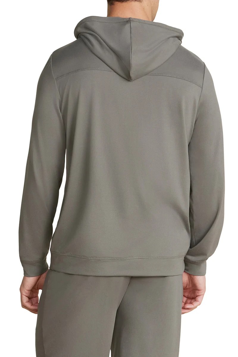 Barefoot Dreams Men's Malibu Collection Butterchic Hoodie Large Olive Branch - Image 2