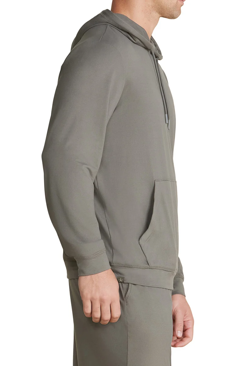 Barefoot Dreams Men's Malibu Collection Butterchic Hoodie Large Olive Branch - Image 3