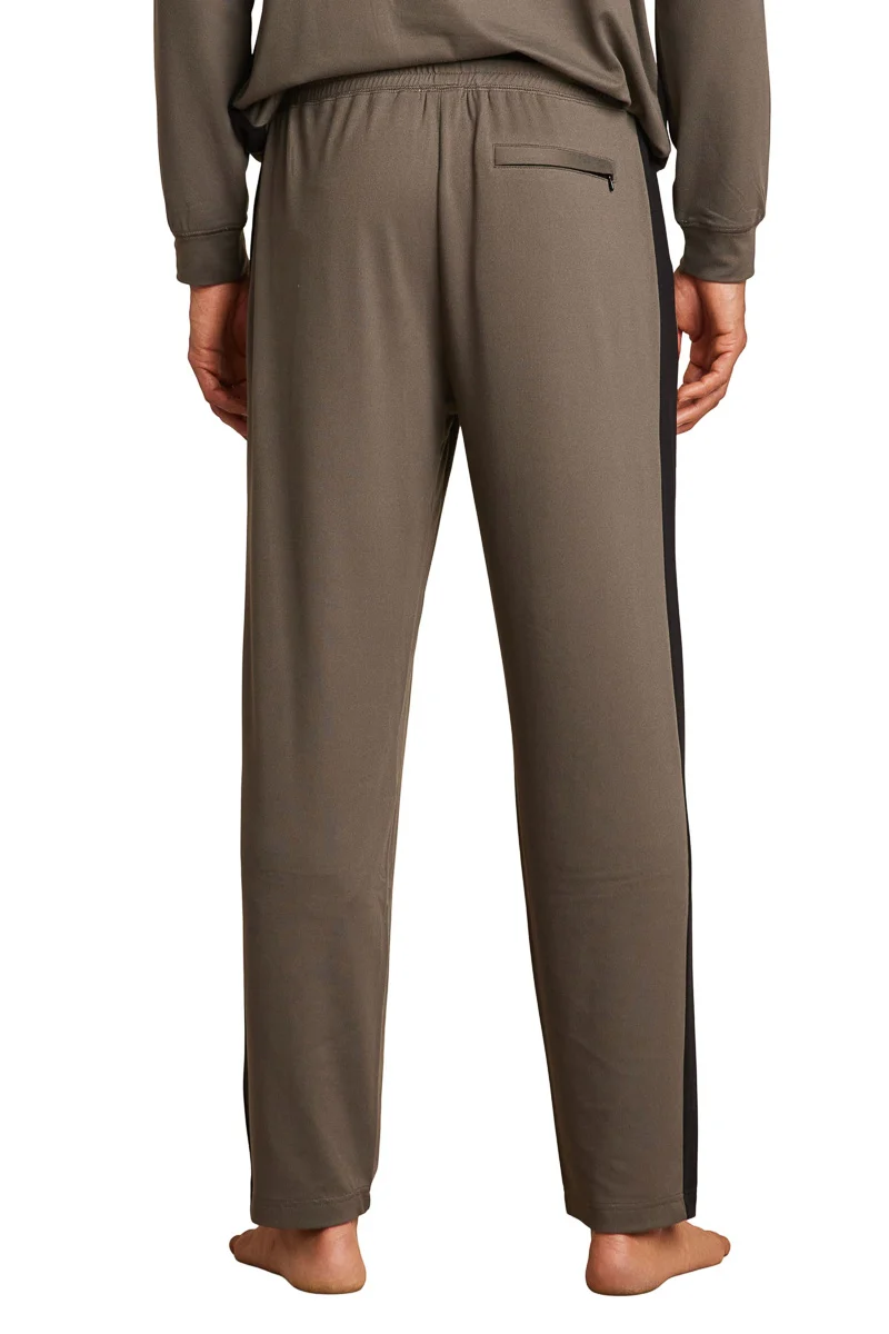 Barefoot Dreams Men's Malibu Collection Butterchic Track Pants Medium Olive Branch - Image 3