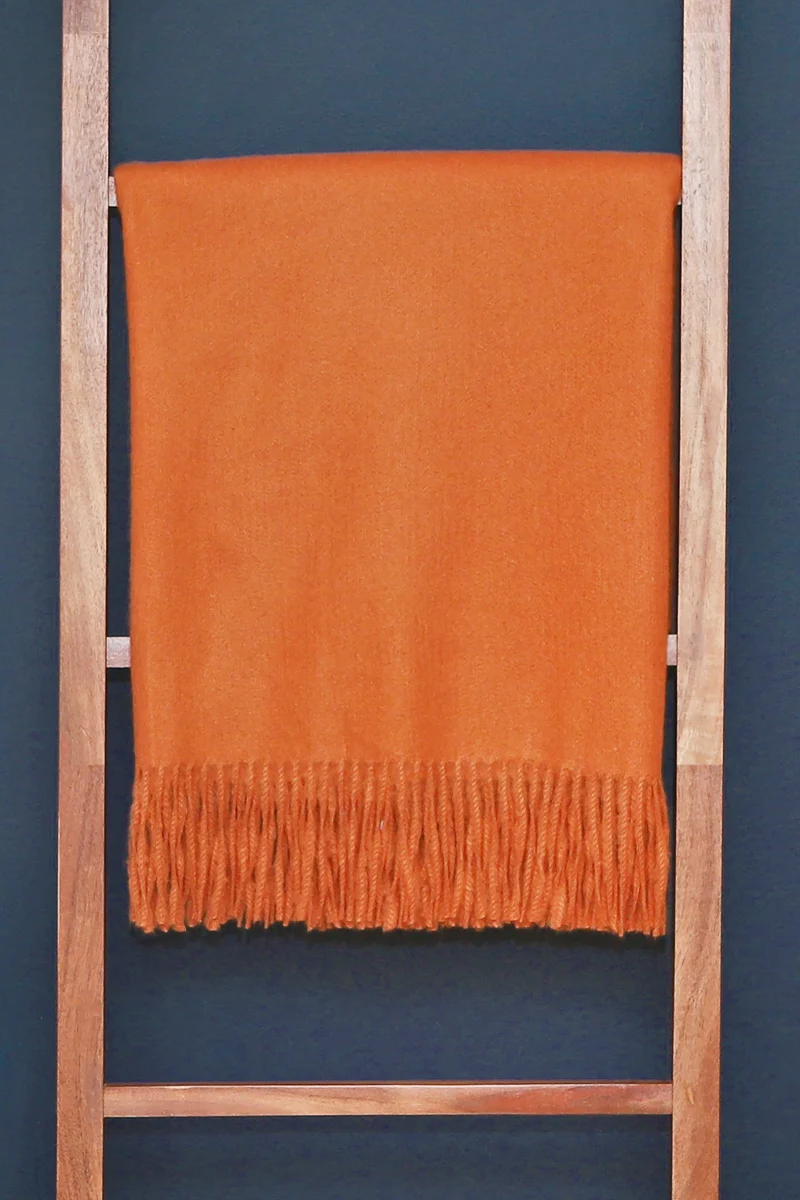 Bedford Cottage Edinburgh Throw 50"x68" Henna