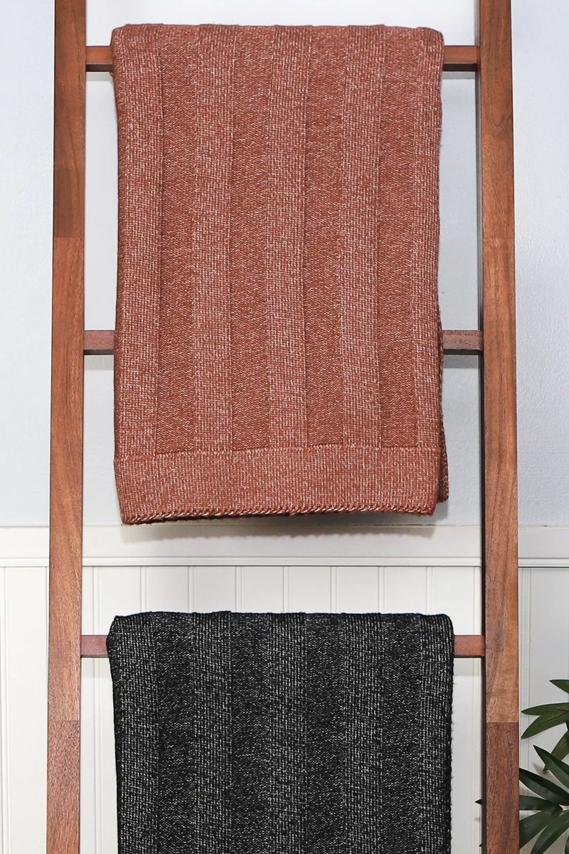 Bedford Cottage Tacoma Throw 50"x60" Rust