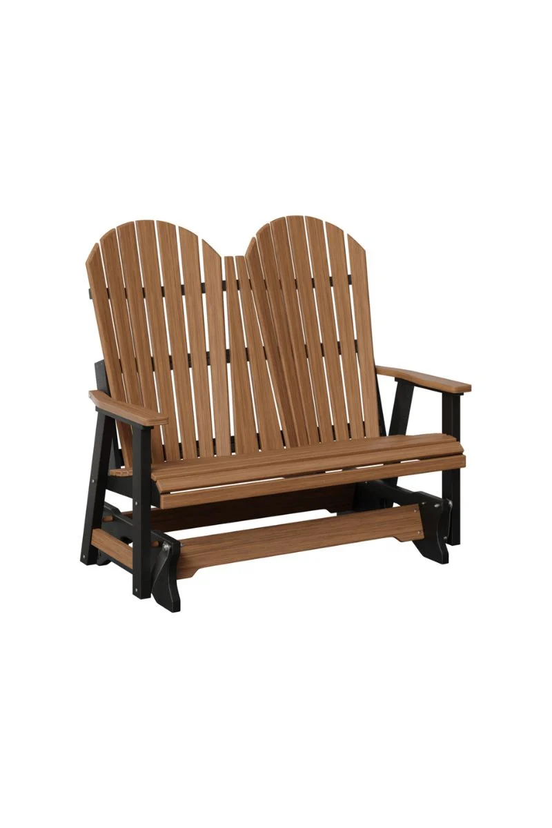 Berlin Gardens Comfo-Back Double Glider AM/BK Finish - Image 2