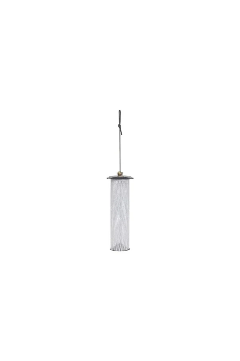 Birds Choice Modern Farmhouse Finch Feeder Black & White