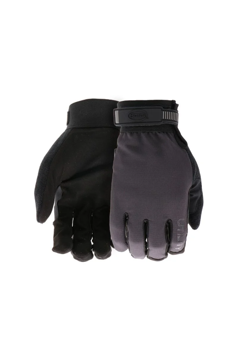 BOSS Utility With Ripstop Gloves Extra Large Dark Gray