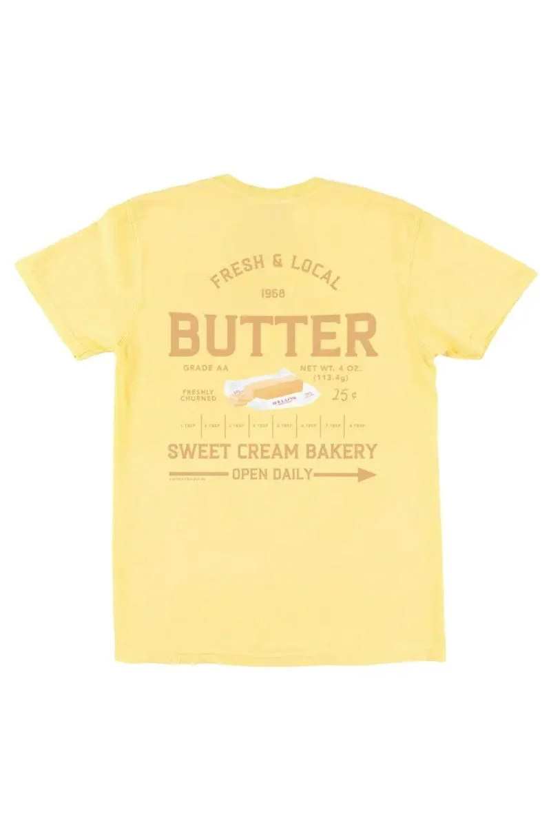 Butter Farmers Market Tee Extra Large Butter - Image 3