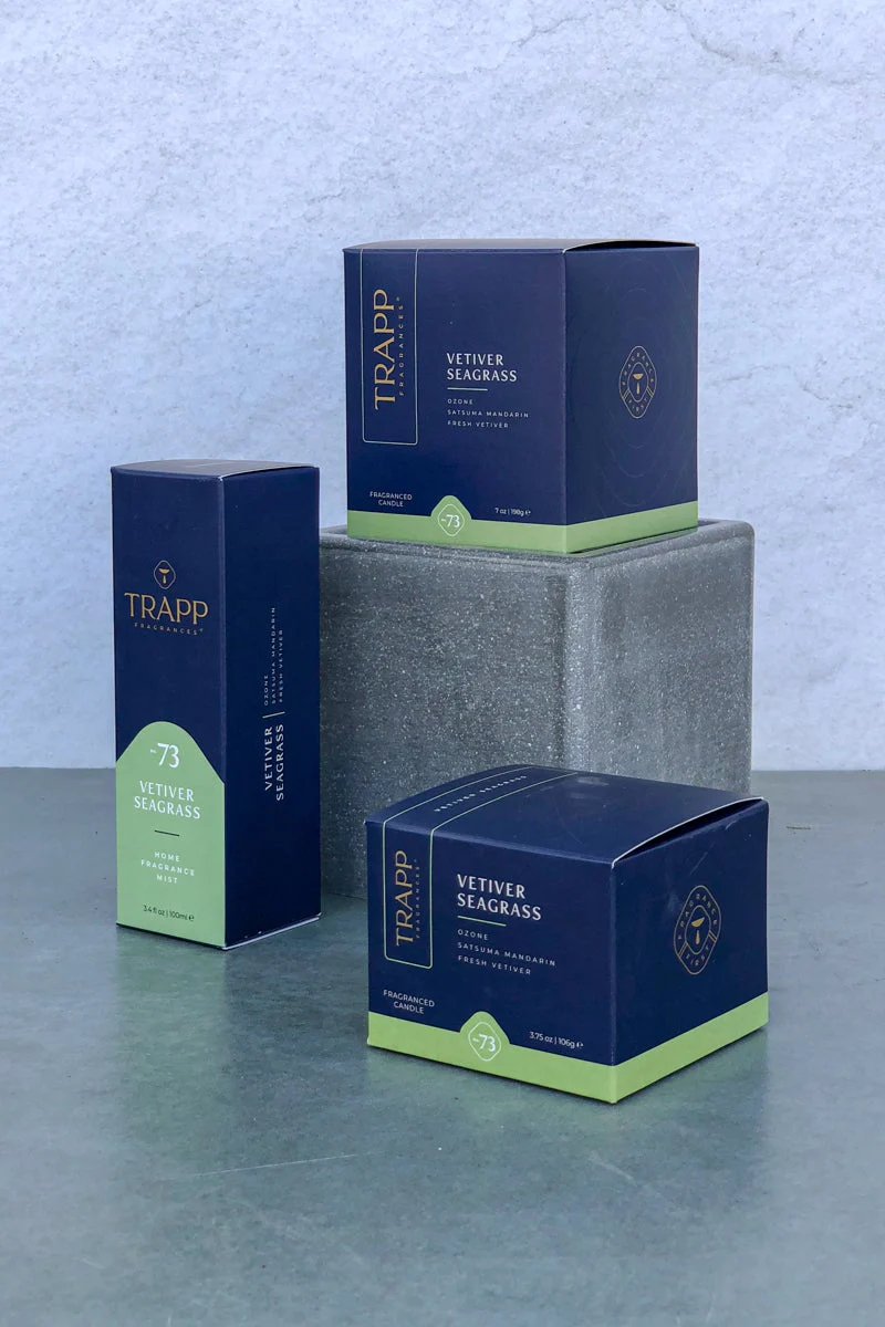 Trapp Fragrances Candle No. 73 Vetiver Seagrass 7 oz