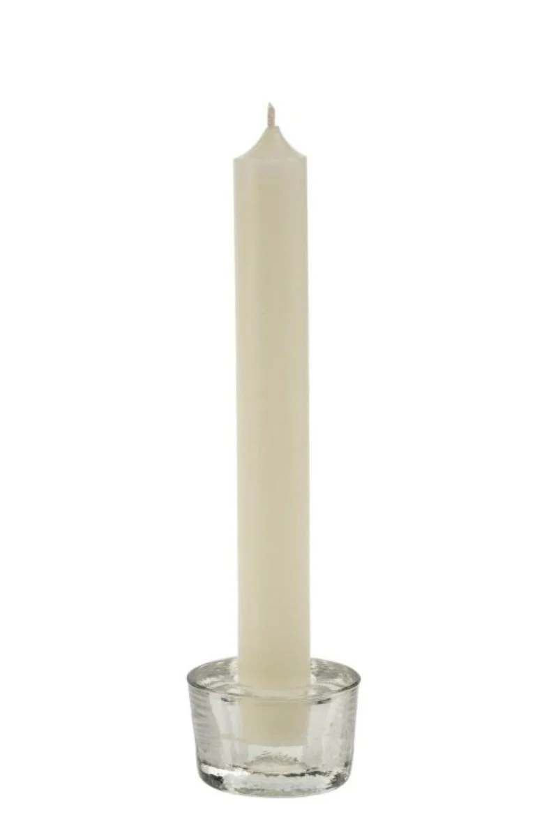 Prism Candle Holder Small Clear