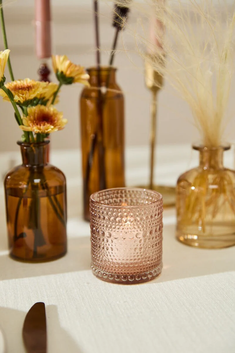 Votive Share 2.75" x 3" Light Pink
