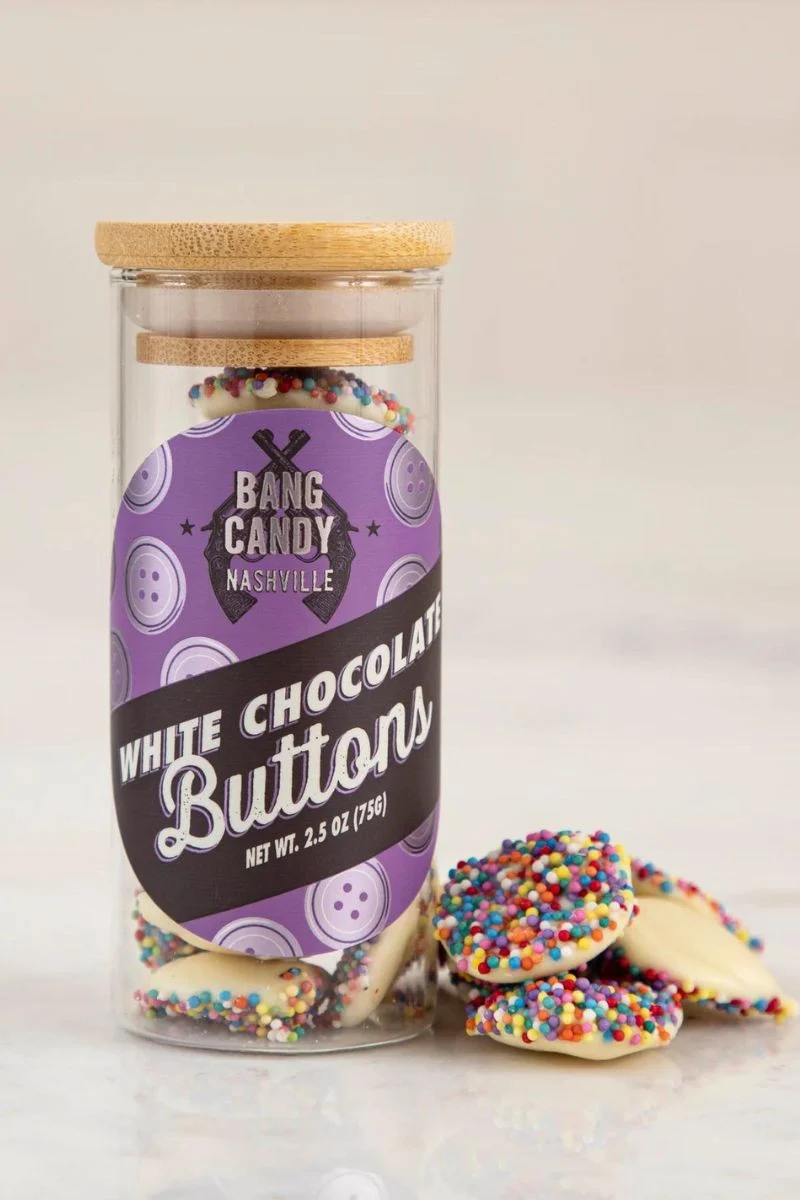 Bang Candy White Chocolate Buttons