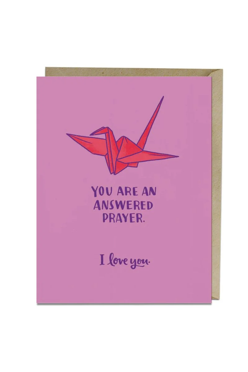 Em & Friends Answered Prayer Love Card