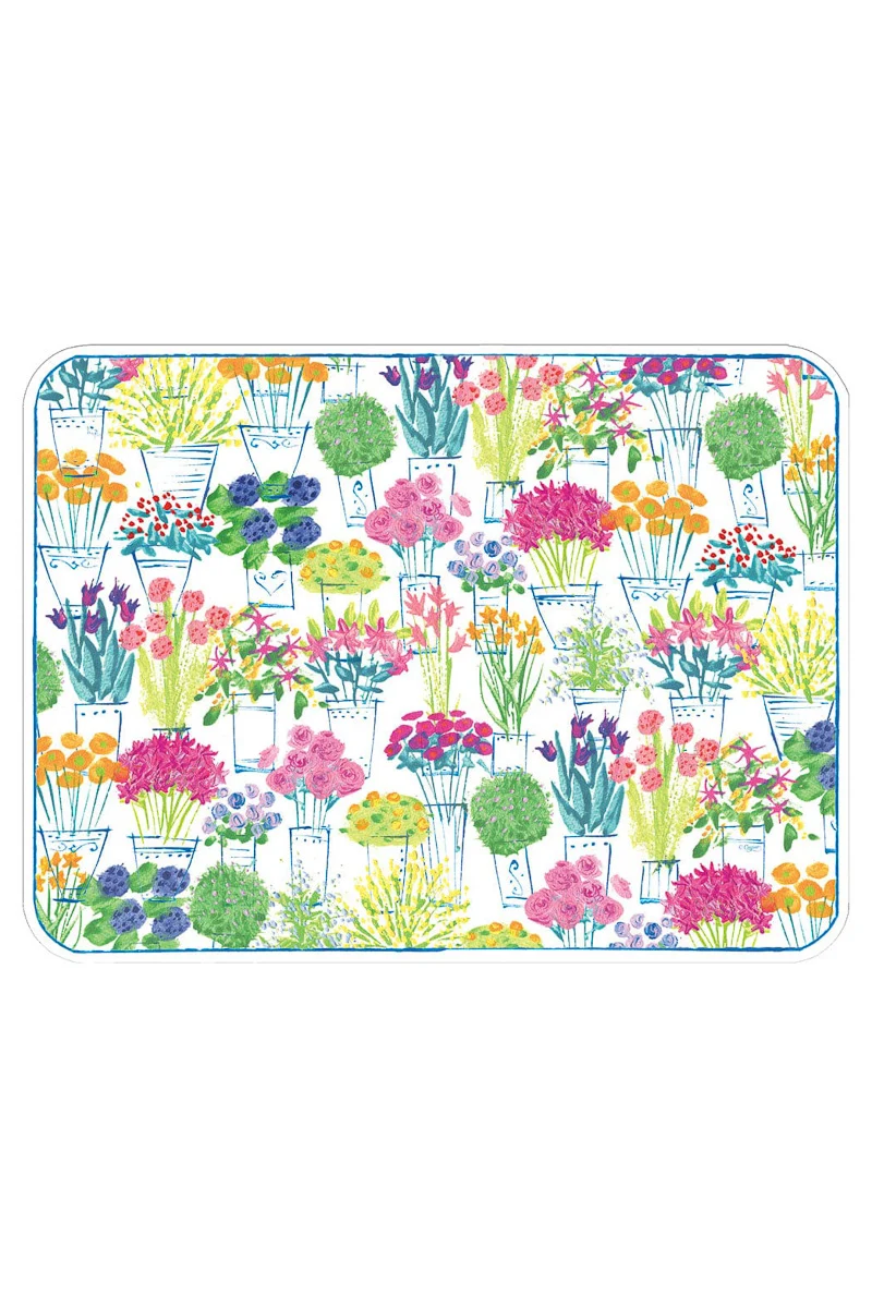 Caspari Flower Market Placemats