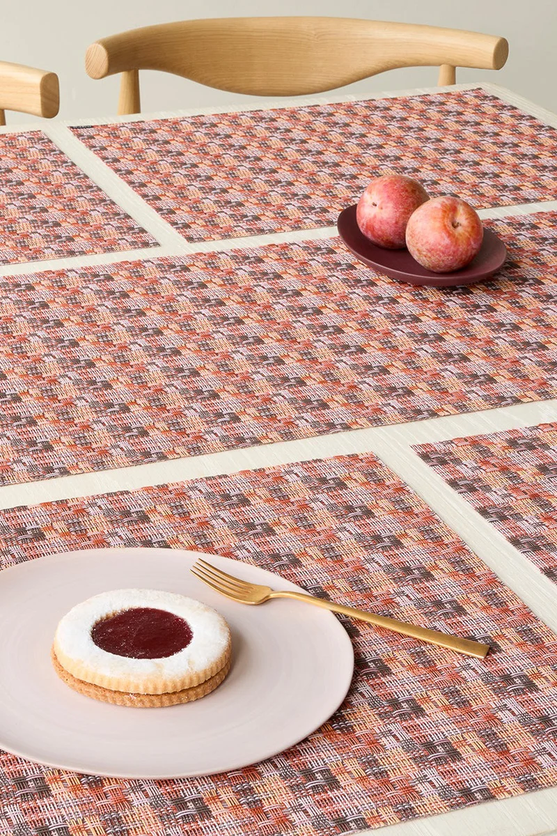 Chilewich Fable Placemat Rectangle 14"x19" Sorbet