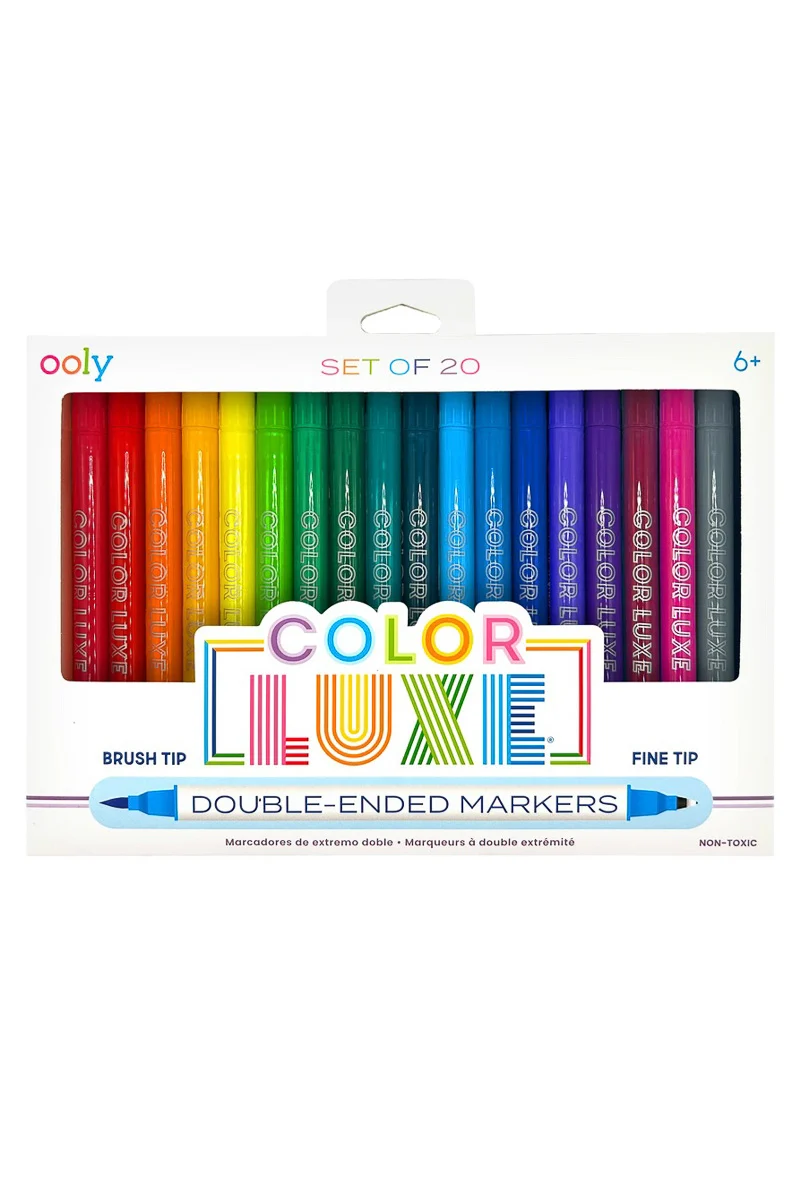 OOLY Color Luxe Double-Ended Markers Set of 20 - Image 2