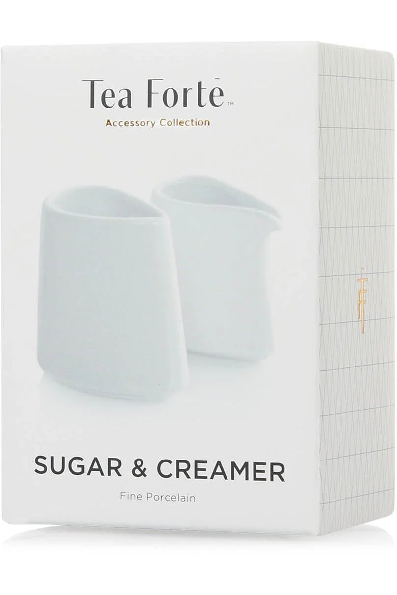 Tea Forte Sugar & Creamer Set