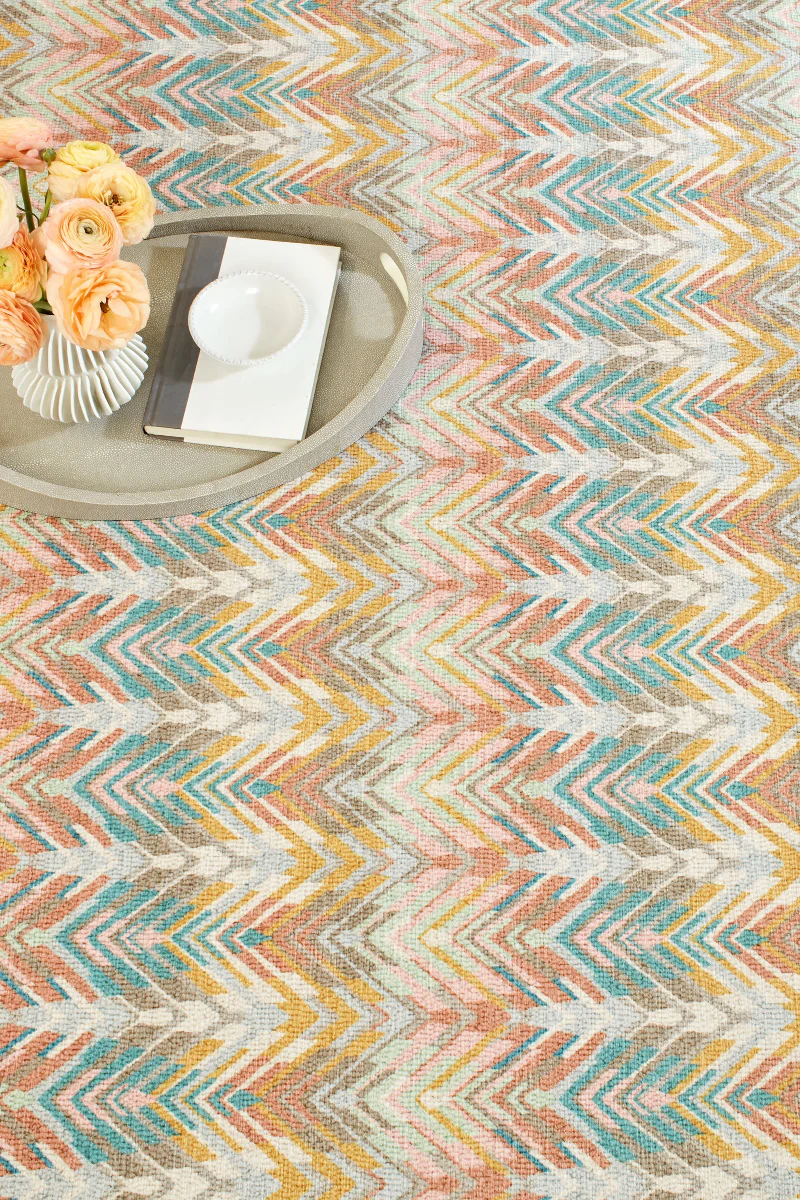 Dash & Albert Seneca Machine Washable Rug 3'x5' Stone
