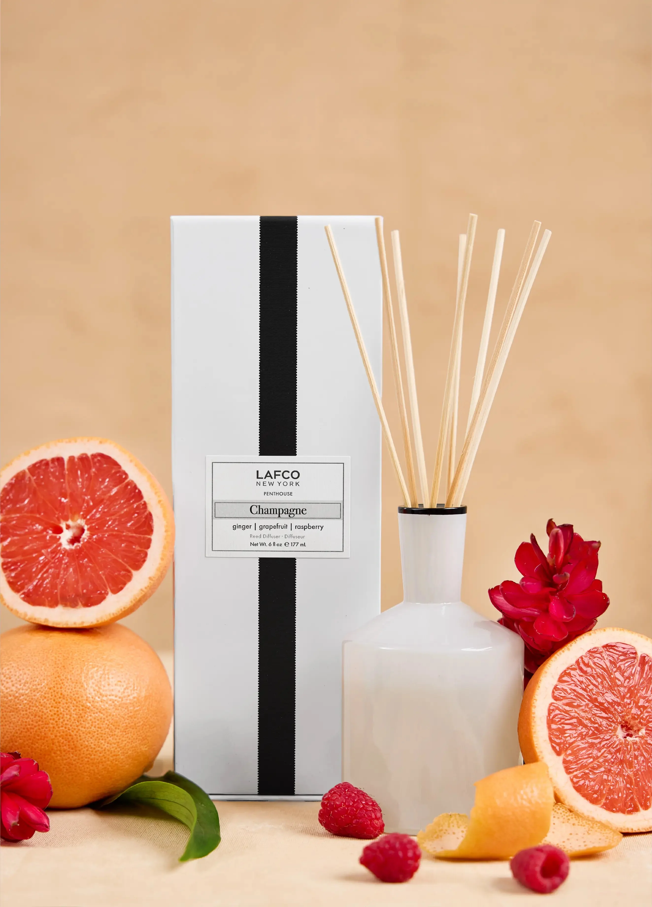 Lafco Classic Reed Diffuser Champagne 6 oz