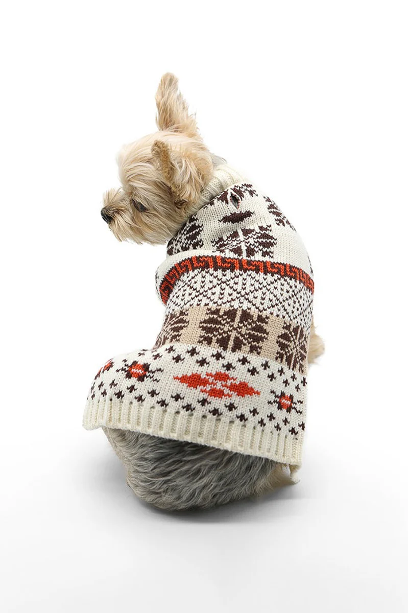 Dogo Cozy Fair Isle Sweater Medium - Image 2