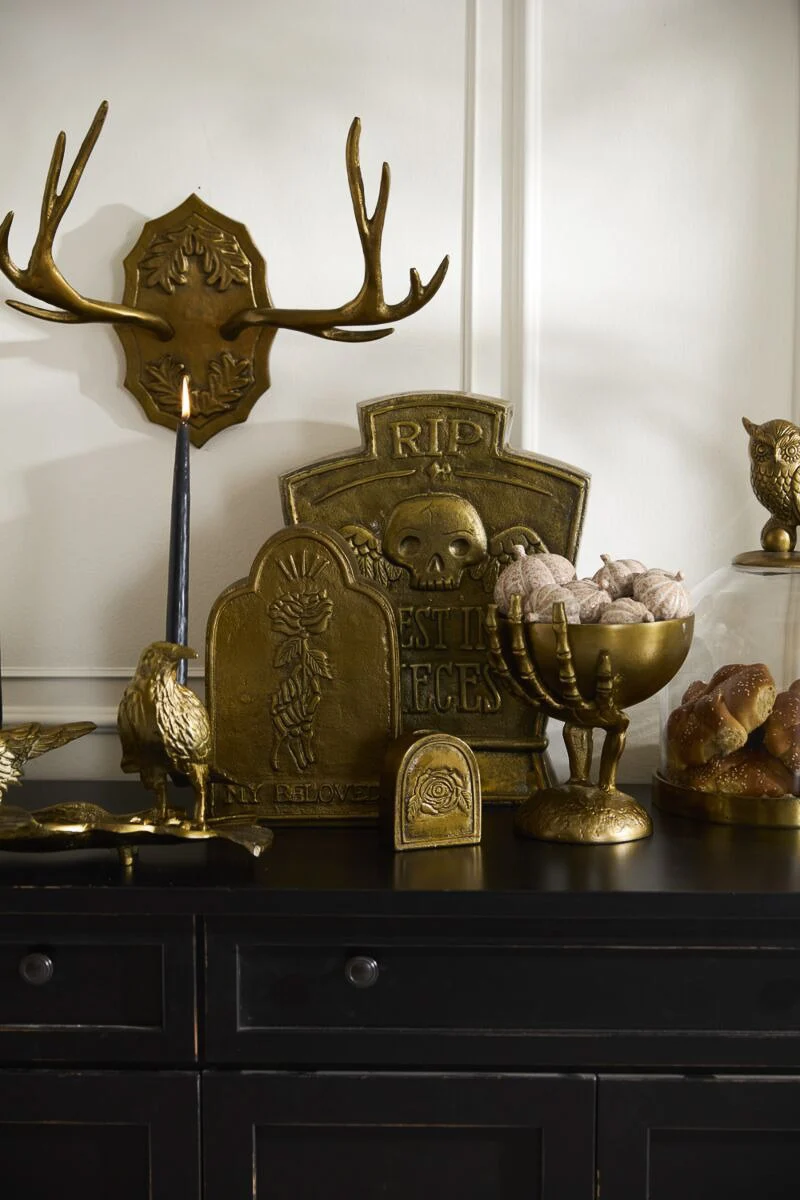Duelo Tombstone 13.5"x 17.5" Antique Gold - Image 2