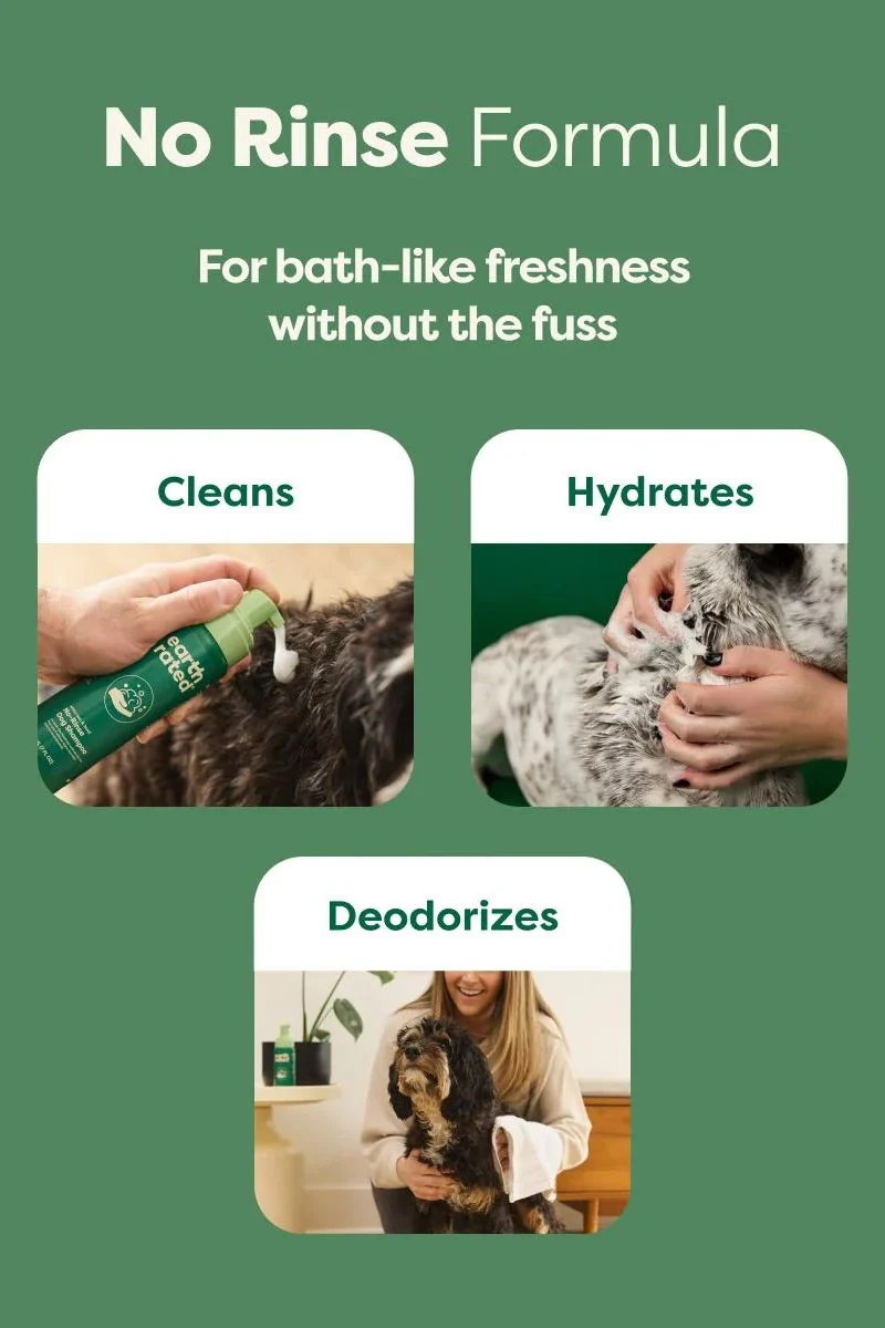 Earth Rated Dog Shampoo No Rinse 7 oz - Image 2