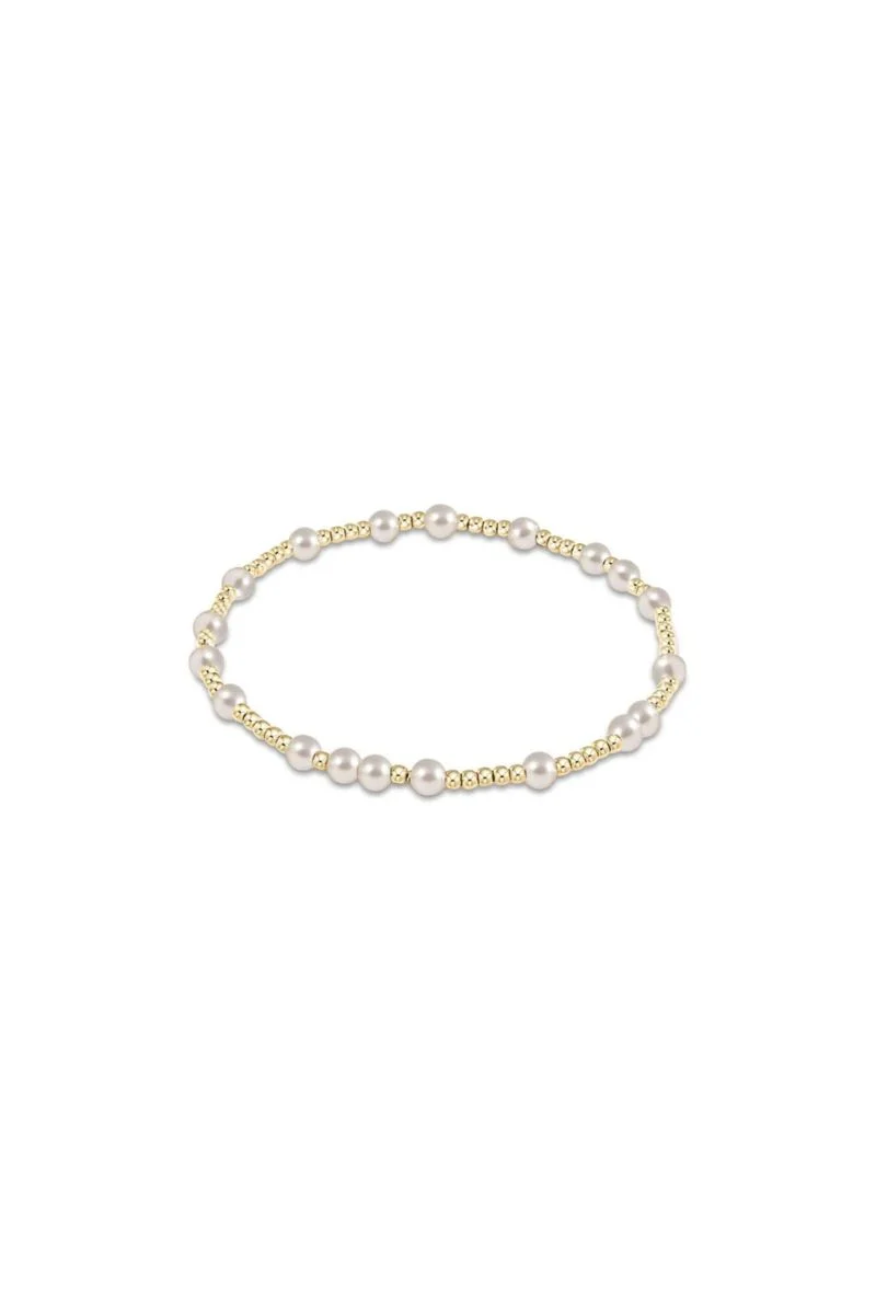enewton Extends Hope Unwritten 4mm Bead Bracelet Pearl
