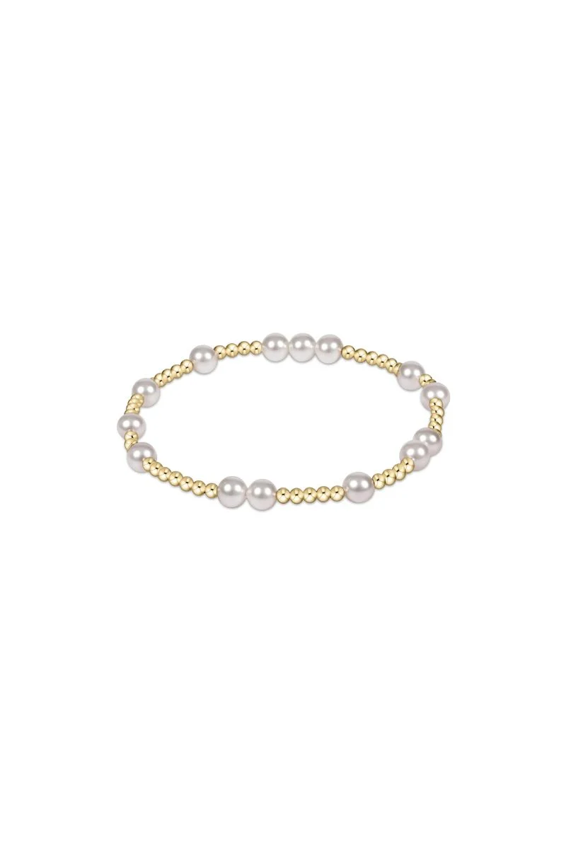 enewton Extends Hope Unwritten 6mm Bead Bracelet Pearl