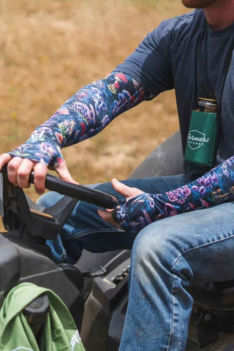 Farmers Defense Protection Sleeves L/XL Fungi Foragers
