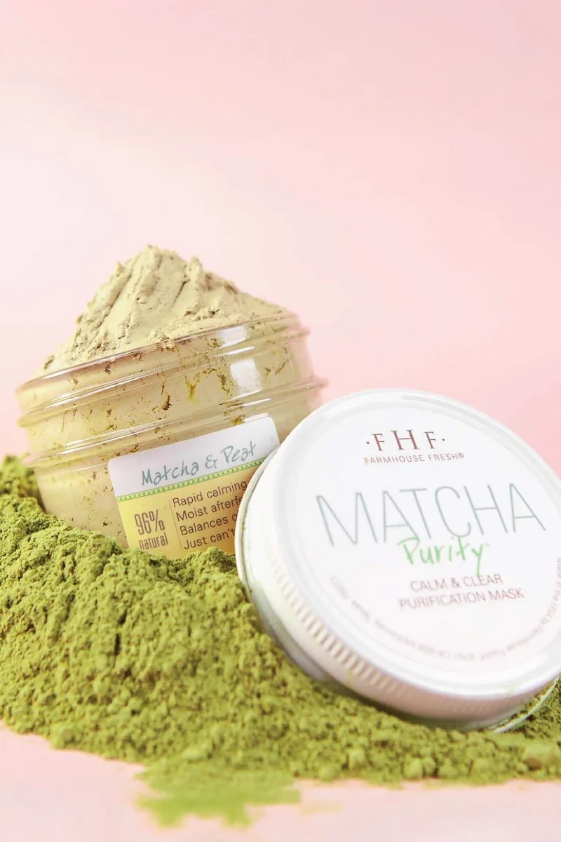 Farmhouse Fresh Matcha Purity Calm & Clear Purification Face Mask 4 oz - Image 2