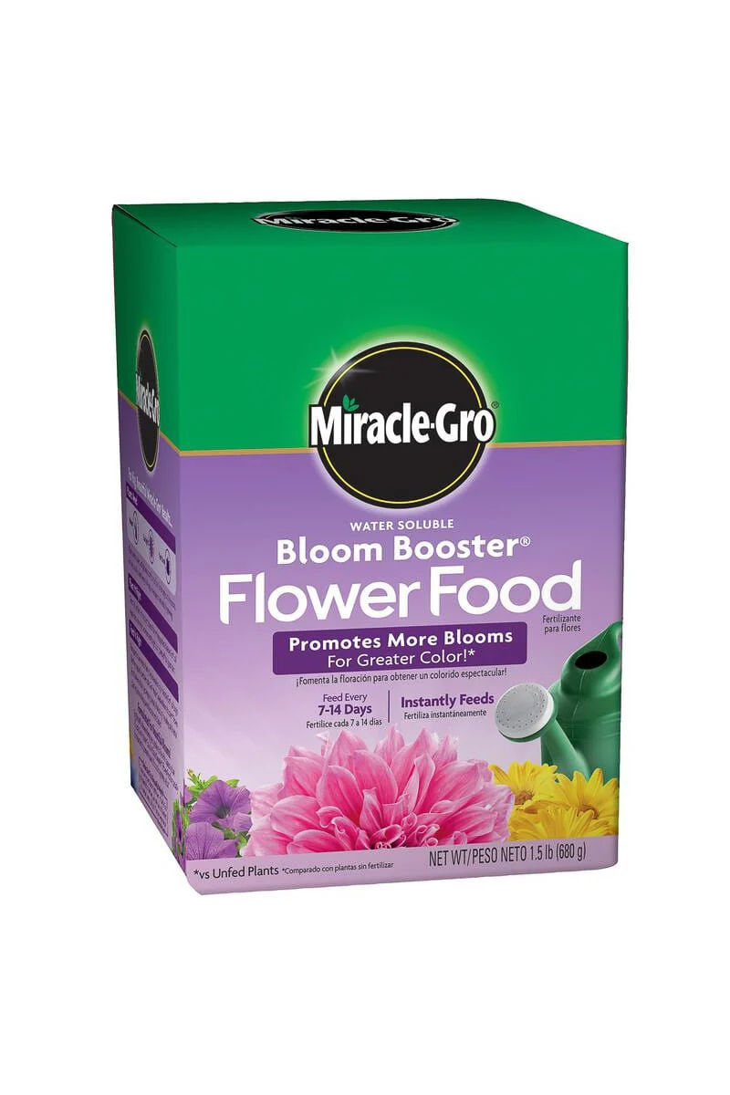 Miracle-Gro Water Soluble Bloom Booster Flower Food 10-52-10 4 lb - Image 2