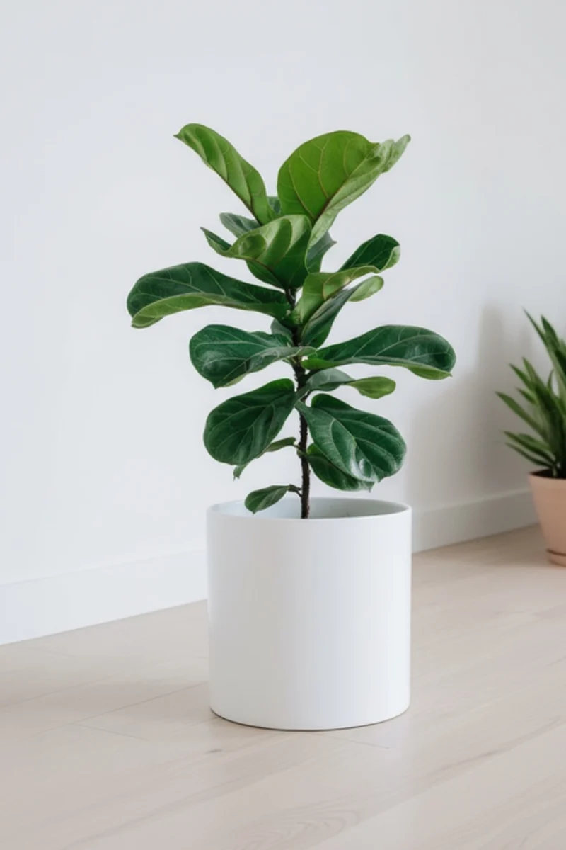Ficus, (Lyrata) Fiddle Leaf Fig Little Sunshine 8"