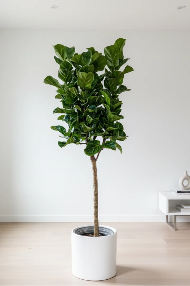 Ficus, (Lyrata) Fiddle Leaf Fig Little Sunshine 10" Standard