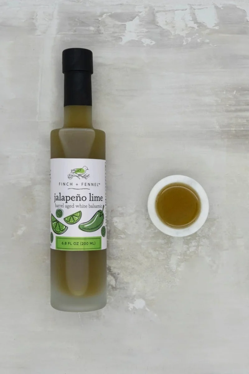 Finch + Fennel Jalapeño Lime Barrel Aged White Balsamic 6.8 oz