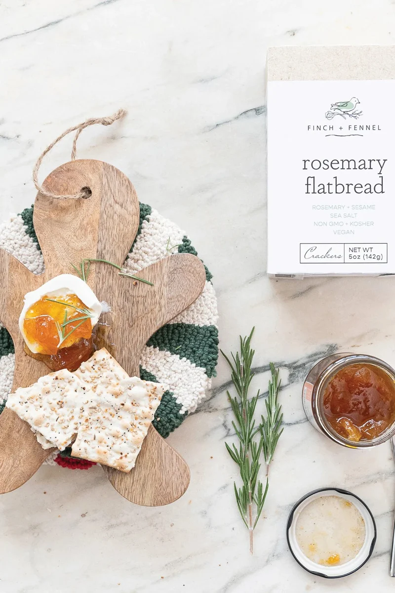Finch + Fennel Rosemary Flatbread Crackers 5oz