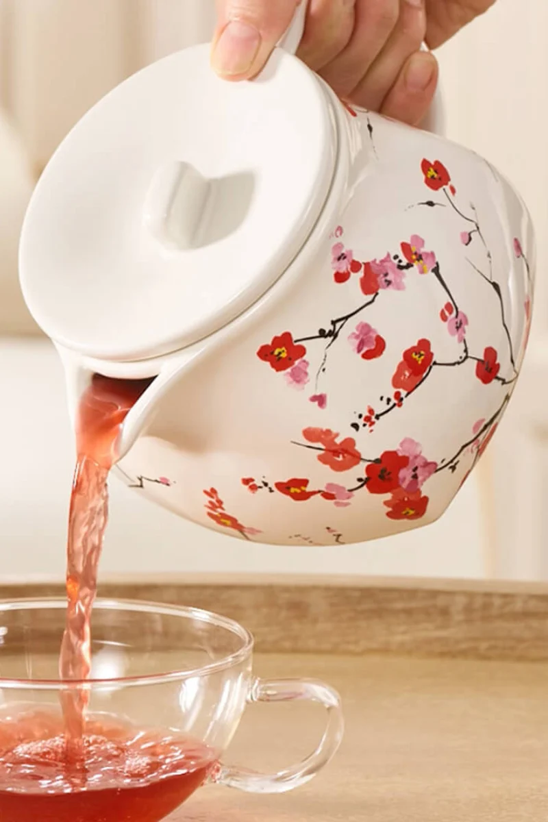 Tea Forte Fiore Teapot With Infuser Sakura - Image 2