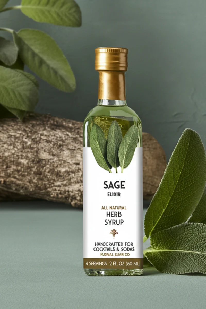 Floral Elixir Co. Sage Syrup Mini