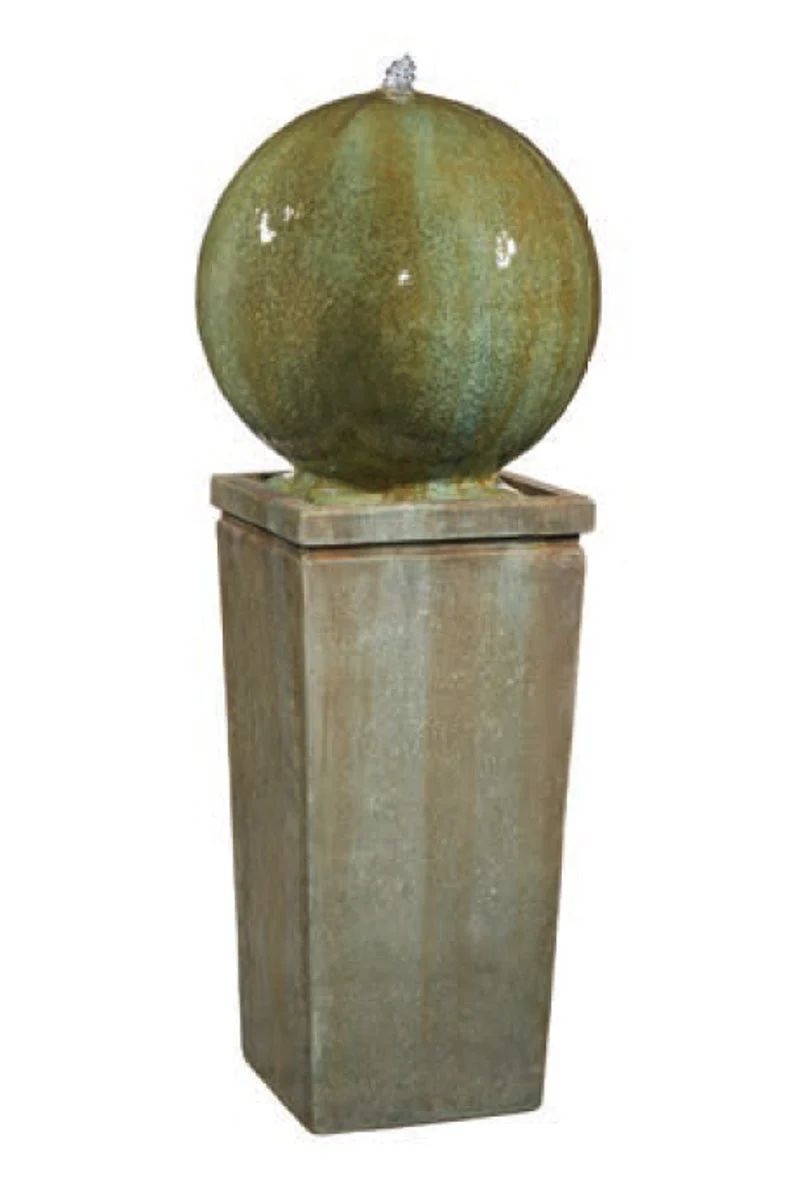 Dorset Sphere Fountain Verdigris
