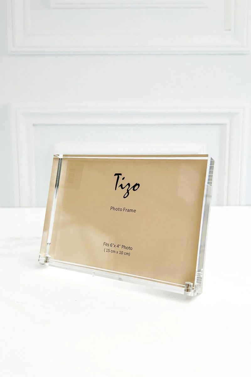 Tizo Acrylic Frame Clear 6"x4"
