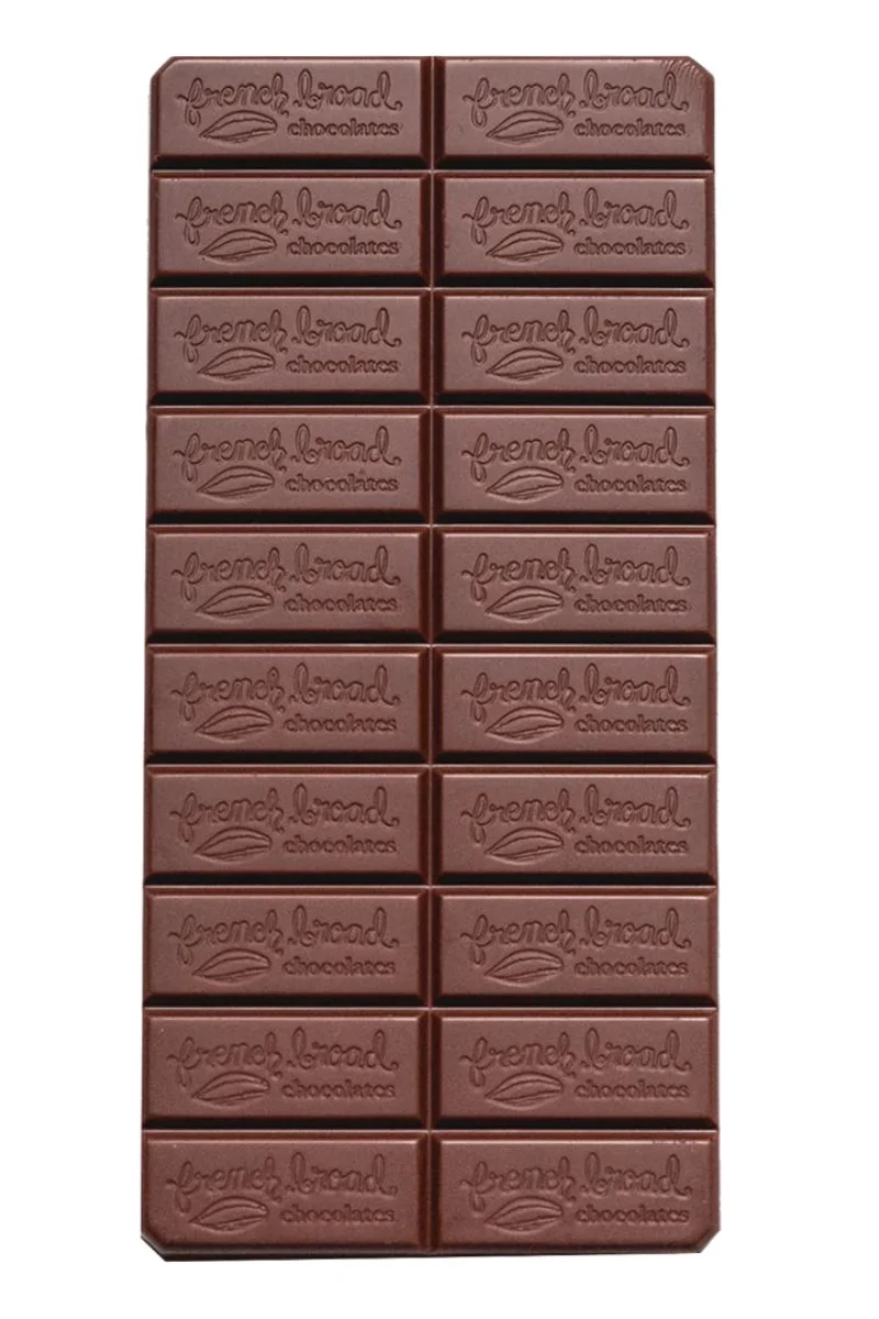 French Broad Chocolate Brown Butter Milk 45% 60g Milk Chocolate Bar - Image 2