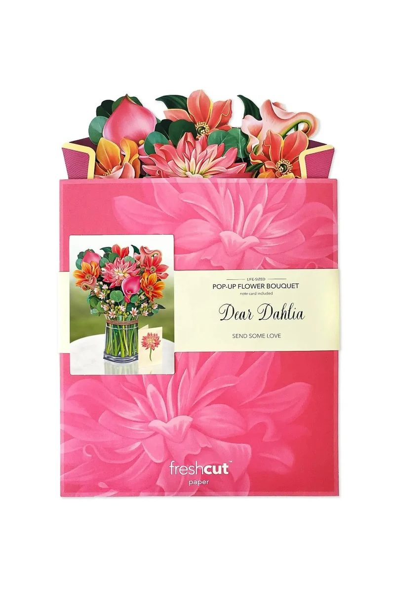 FreshCut Paper Dear Dahlia New Vase - Image 3