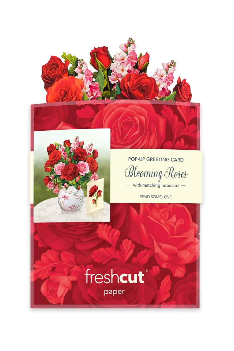 FreshCut Paper Mini Blooming Roses - Image 3