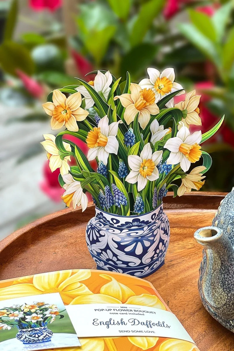 FreshCut Paper Mini English Daffodils - Image 2