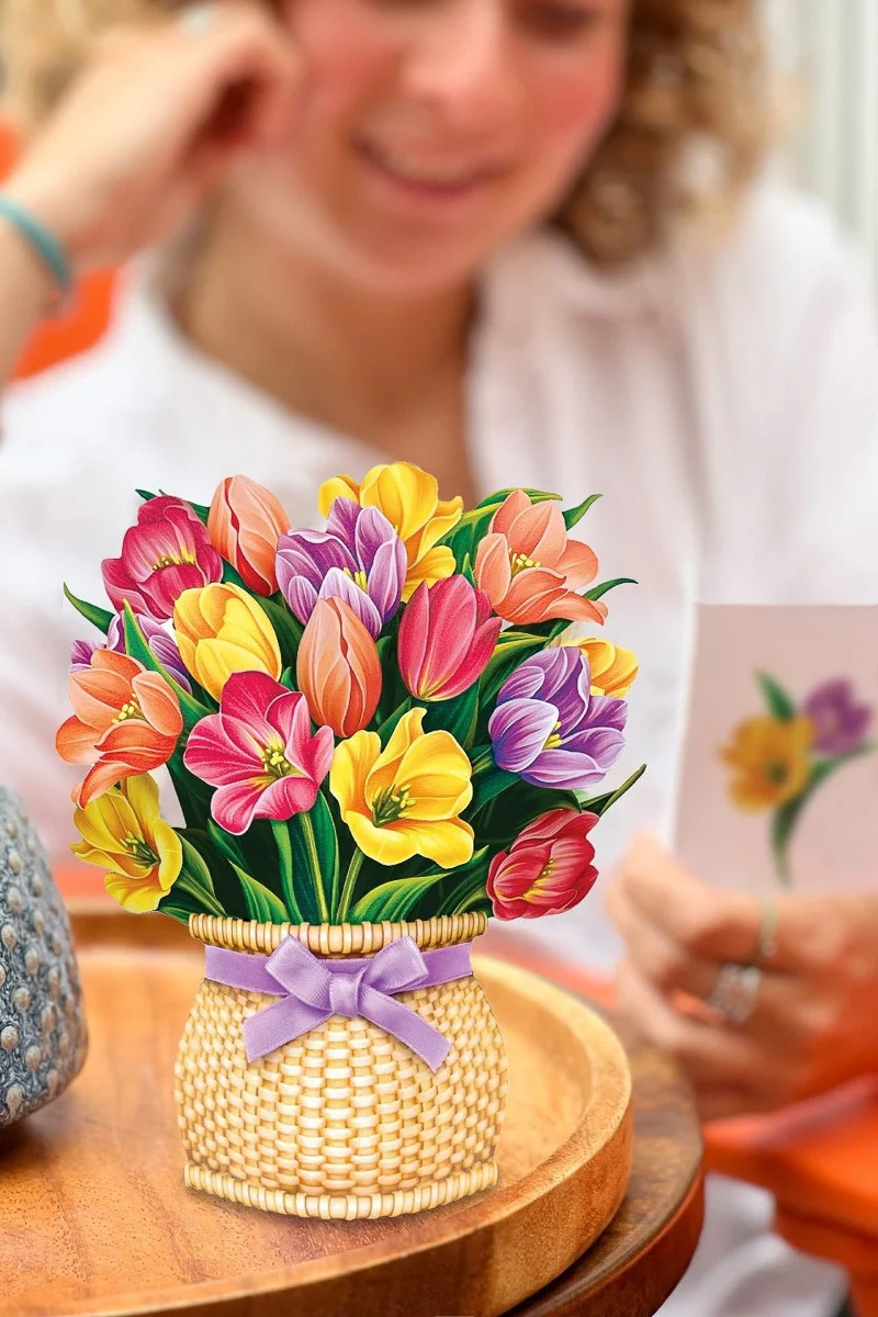 FreshCut Paper Mini Festive Tulips - Image 2