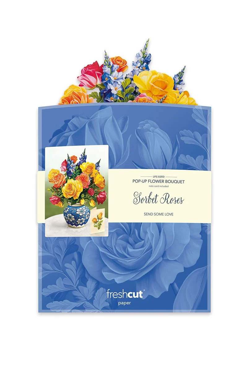 FreshCut Paper Sorbet Roses - Image 3
