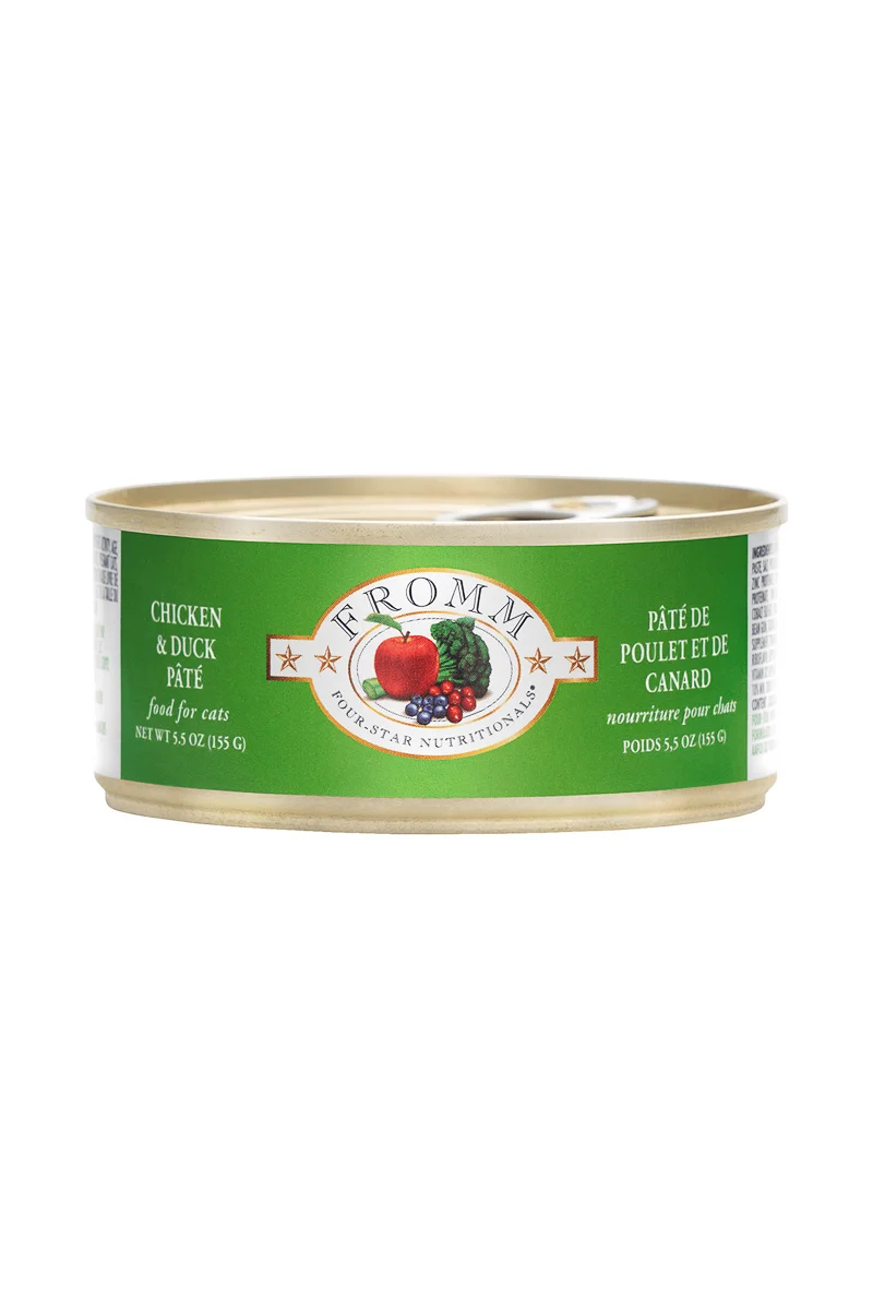 Fromm Four-Star Chicken & Duck Pate Cat Food 3 oz - Image 2